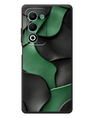 Чохол для OPPO A5 з картинкою «Зелені шкіряні хвилі» Чохол для OPPO A5 з картинкою «Зелені шкіряні хвилі»