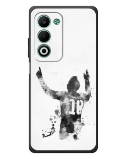 Чохол для OPPO A5 з картинкою «Чорно-білий силует Мессі» Чохол для OPPO A5 з картинкою «Чорно-білий силует Мессі»