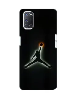 Чехол для OPPO A52 с картинкой «Jordan Gradient Logo»