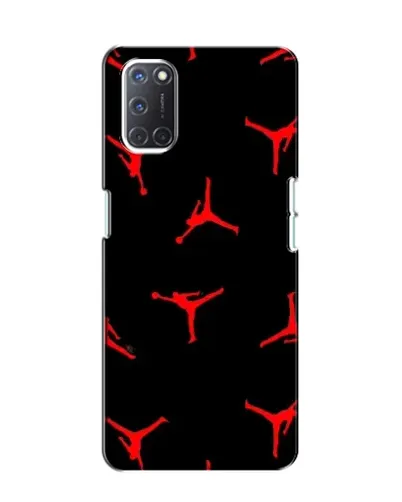 Чехол для OPPO A52 с картинкой «Jordan Red Pattern» Чехол для OPPO A52 с картинкой «Jordan Red Pattern»