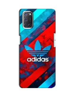 Чехол для OPPO A52 с картинкой «Абстракция Adidas»