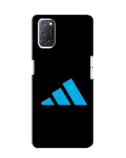 Чехол для OPPO A52 с картинкой «Adidas Cyan Logo»