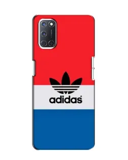 Чехол для OPPO A52 с картинкой «Ретро блоки Adidas»