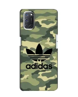 Чехол для OPPO A52 с картинкой «Милитари стиль Adidas»