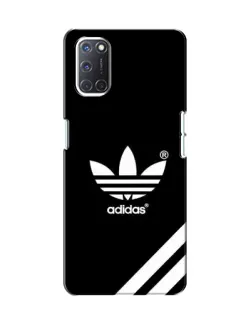 Чехол для OPPO A52 с картинкой «Adidas с диагональными полосами»