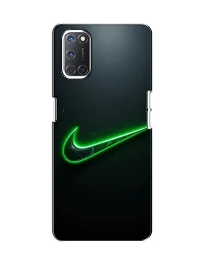 Чехол для OPPO A52 с картинкой «Неоновый контур Nike» Чехол для OPPO A52 с картинкой «Неоновый контур Nike»