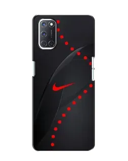 Чехол для OPPO A52 с картинкой «Абстрактный дизайн Nike»