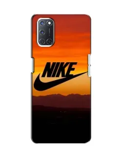 Чехол для OPPO A52 с картинкой «Nike — вечерний горизонт»