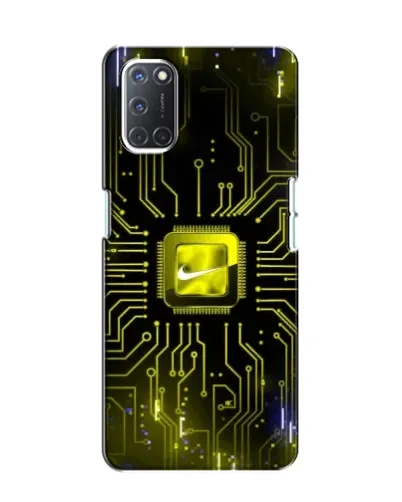 Чехол для OPPO A52 с картинкой «Nike — золотая искра» Чехол для OPPO A52 с картинкой «Nike — золотая искра»