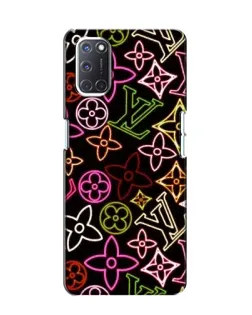 Чехол для OPPO A52 с картинкой «Неоновый микс Nike» Чехол для OPPO A52 с картинкой «Неоновый микс Nike»
