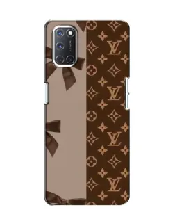 Чехол для OPPO A52 с картинкой «Louis Vuitton — банты»