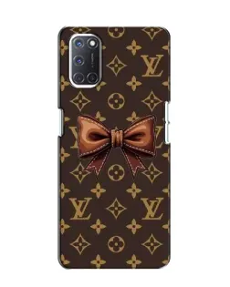 Чехол для OPPO A52 с картинкой «LV с бантом»