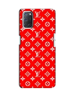 Чехол для OPPO A52 с картинкой «Яркий паттерн LV»