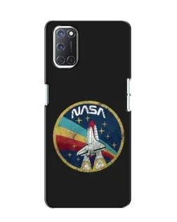 Чехол для OPPO A52 с картинкой «NASA — эмблема миссии»