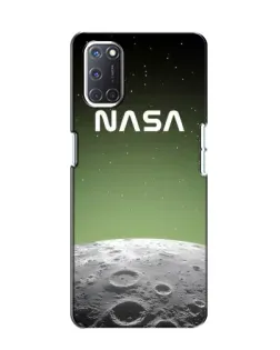 Чехол для OPPO A52 с картинкой «NASA — лунный градиент»