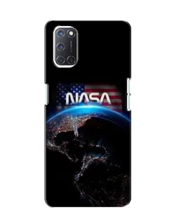 Чехол для OPPO A52 с картинкой «Земля из космоса NASA»