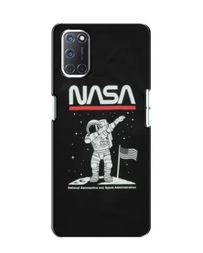 Чехол для OPPO A52 с картинкой «NASA — шагаем по Луне» Чехол для OPPO A52 с картинкой «NASA — шагаем по Луне»