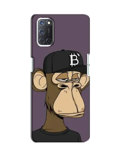 Чехол для OPPO A52 с картинкой «Bored Ape в кепке»