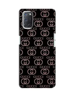 Чехол для OPPO A52 с картинкой «Классическая монограмма Gucci»