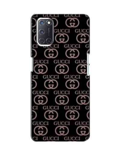 Чехол для OPPO A52 с картинкой «Классическая монограмма Gucci»