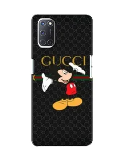 Чехол для OPPO A52 с картинкой «Микки Маус Gucci»