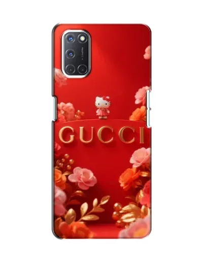 Чехол для OPPO A52 с картинкой «Gucci — золотой сад»