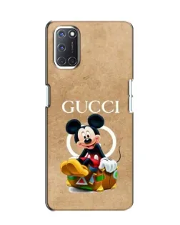 Чехол для OPPO A52 с картинкой «Микки Маус Gucci — крафт»
