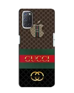 Чехол для OPPO A52 с картинкой «Gucci — брендированный десерт»