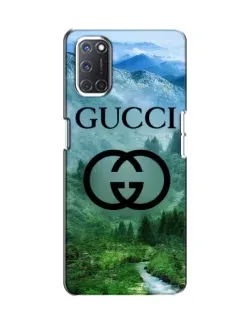 Чехол для OPPO A52 с картинкой «Gucci — горный пейзаж»