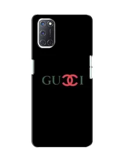 Чехол для OPPO A52 с картинкой «Gucci — красный градиент»