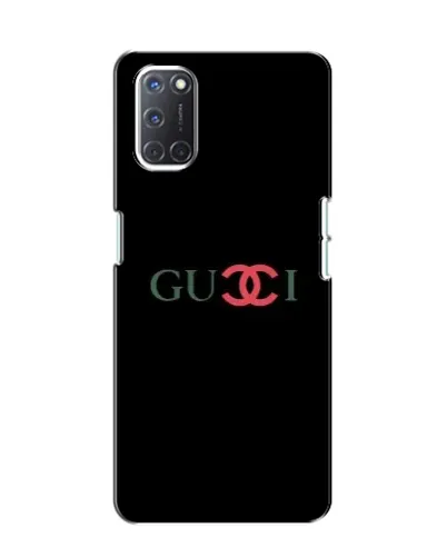 Чехол для OPPO A52 с картинкой «Gucci — красный градиент»