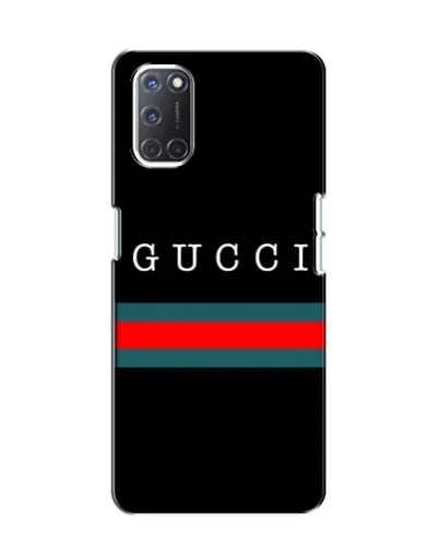 Чехол для OPPO A52 с картинкой «Gucci — красный пояс»