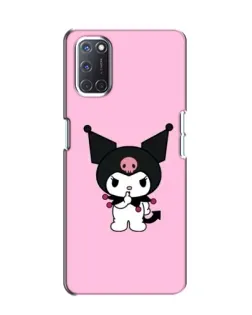 Чехол для OPPO A52 с картинкой «Kuromi — розовая нежность»