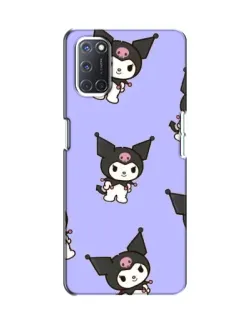 Чехол для OPPO A52 с картинкой «Паттерн с Kuromi»