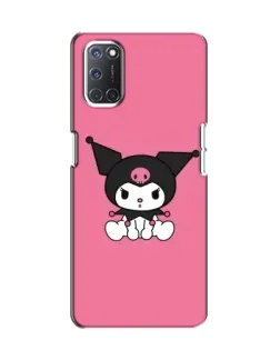 Чехол для OPPO A52 с картинкой «Хмурая Kuromi»
