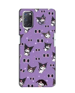 Чехол для OPPO A52 с картинкой «Kuromi — паттерн»