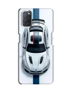 Чехол для OPPO A52 с картинкой «Вид сверху — BMW M» Чехол для OPPO A52 с картинкой «Вид сверху — BMW M»
