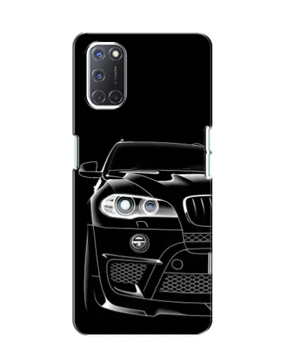 Чехол для OPPO A52 с картинкой «Темный силуэт BMW» Чехол для OPPO A52 с картинкой «Темный силуэт BMW»