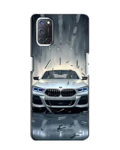 Чехол для OPPO A52 с картинкой «BMW в свете фар» Чехол для OPPO A52 с картинкой «BMW в свете фар»