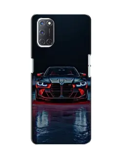 Чехол для OPPO A52 с картинкой «BMW на мокрой дороге»