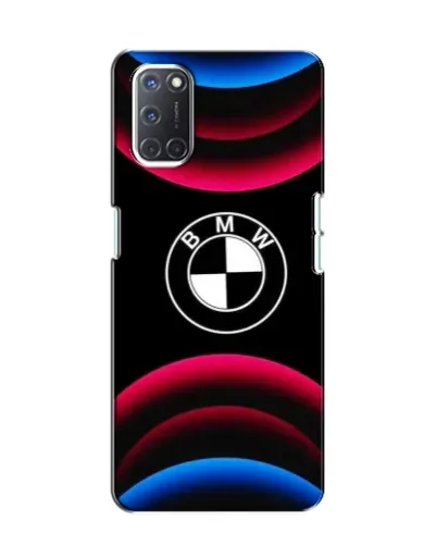 Чехол для OPPO A52 с картинкой «Логотип BMW и неоновые дуги» Чехол для OPPO A52 с картинкой «Логотип BMW и неоновые дуги»