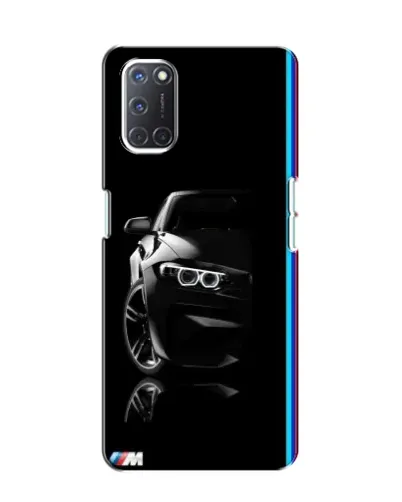 Чехол для OPPO A52 с картинкой «Силуэт BMW в темноте» Чехол для OPPO A52 с картинкой «Силуэт BMW в темноте»
