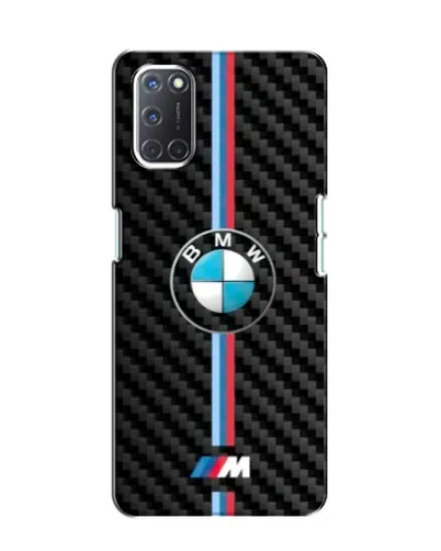 Чехол для OPPO A52 с картинкой «Эмблема BMW и карбон» Чехол для OPPO A52 с картинкой «Эмблема BMW и карбон»