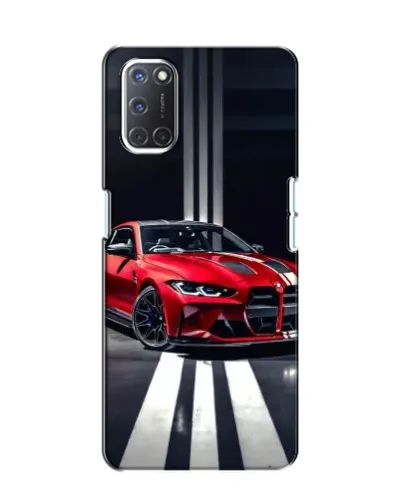 Чехол для OPPO A52 с картинкой «Красная BMW на дороге» Чехол для OPPO A52 с картинкой «Красная BMW на дороге»