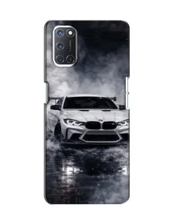 Чехол для OPPO A52 с картинкой «BMW сквозь туман»
