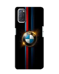 Чехол для OPPO A52 с картинкой «BMW M-Power неон»