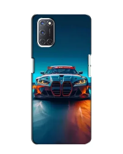 Чохол для OPPO A52 з картинкою «BMW — вогні неону» Чохол для OPPO A52 з картинкою «BMW — вогні неону»