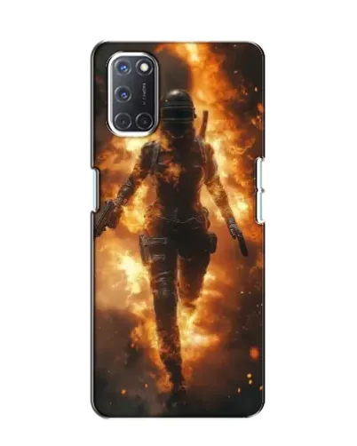 Чехол для OPPO A52 с картинкой «BMW — скорость в дожде»