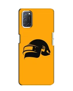 Чехол для OPPO A52 с картинкой «PUBG — золотой шлем» Чехол для OPPO A52 с картинкой «PUBG — золотой шлем»