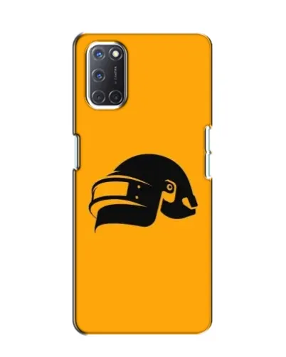 Чехол для OPPO A52 с картинкой «PUBG — золотой шлем»